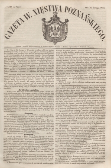 Gazeta W. Xięstwa Poznańskiego. 1853, № 39 (16 lutego)