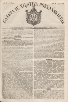 Gazeta W. Xięstwa Poznańskiego. 1853, № 48 (26 lutego)