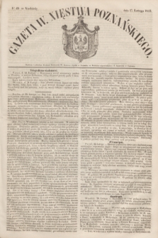 Gazeta W. Xięstwa Poznańskiego. 1853, № 49 (27 lutego)