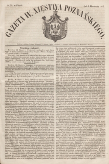 Gazeta W. Xięstwa Poznańskiego. 1853, № 75 (1 kwietnia) + dod.