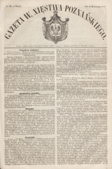 Gazeta W. Xięstwa Poznańskiego. 1853, № 79 (6 kwietnia) + dod.