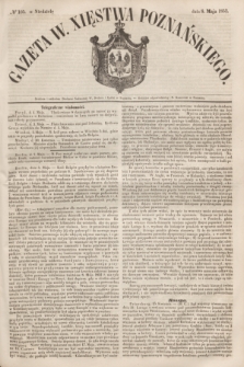 Gazeta W. Xięstwa Poznańskiego. 1853, № 105 (8 maja) + dod.