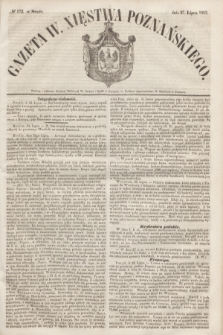 Gazeta W. Xięstwa Poznańskiego. 1853, № 172 (27 lipca)