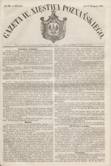 Gazeta W. Xięstwa Poznańskiego. 1853, № 183 (9 sierpnia)