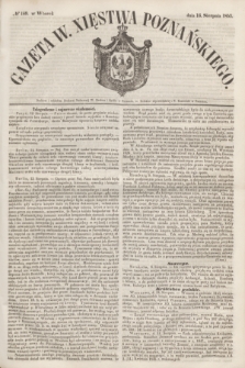 Gazeta W. Xięstwa Poznańskiego. 1853, № 189 (16 sierpnia)