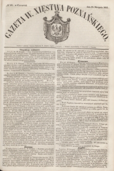 Gazeta W. Xięstwa Poznańskiego. 1853, № 191 (18 sierpnia)