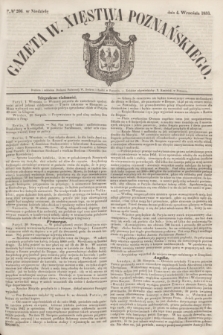 Gazeta W. Xięstwa Poznańskiego. 1853, № 206 (4 września)