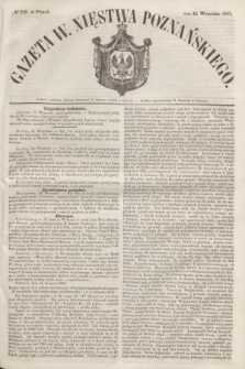 Gazeta W. Xięstwa Poznańskiego. 1853, № 216 (16 września)
