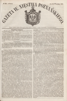 Gazeta W. Xięstwa Poznańskiego. 1853, № 226 (28 września)
