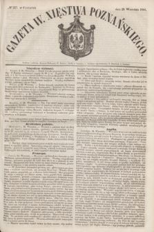 Gazeta W. Xięstwa Poznańskiego. 1853, № 227 (29 września)
