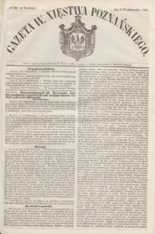 Gazeta W. Xięstwa Poznańskiego. 1853, № 236 (9 października)