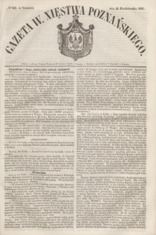 Gazeta W. Xięstwa Poznańskiego. 1853, № 242 (16 października)