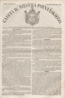 Gazeta W. Xięstwa Poznańskiego. 1853, № 245 (20 października)