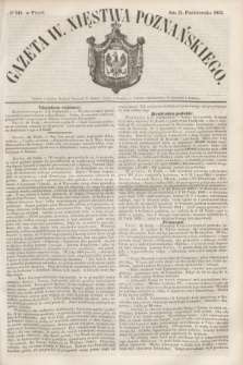 Gazeta W. Xięstwa Poznańskiego. 1853, № 246 (21 października)