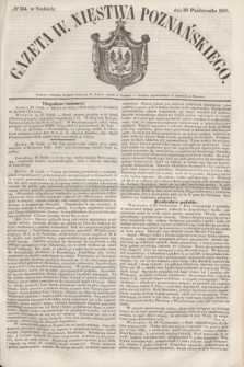 Gazeta W. Xięstwa Poznańskiego. 1853, № 254 (30 października)