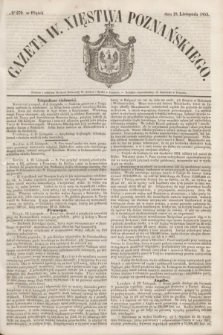 Gazeta W. Xięstwa Poznańskiego. 1853, № 270 (18 listopada)