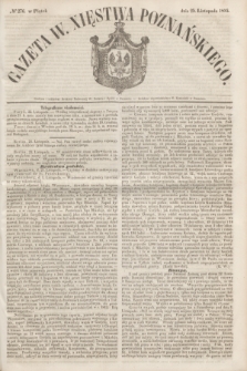 Gazeta W. Xięstwa Poznańskiego. 1853, № 276 (25 listopada)