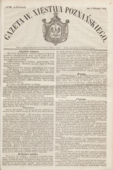 Gazeta W. Xięstwa Poznańskiego. 1853, № 281 (1 grudnia)