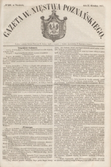 Gazeta W. Xięstwa Poznańskiego. 1853, № 290 (11 grudnia)
