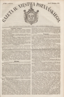 Gazeta W. Xięstwa Poznańskiego. 1853, № 295 (17 grudnia)