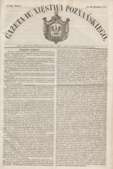 Gazeta W. Xięstwa Poznańskiego. 1853, № 305 (30 grudnia)