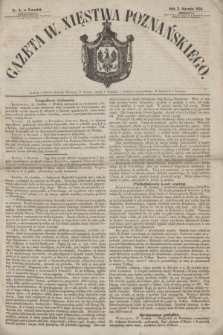 Gazeta W. Xięstwa Poznańskiego. 1856, nr 2 (3 stycznia)
