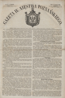 Gazeta W. Xięstwa Poznańskiego. 1856, nr 5 (6 stycznia)