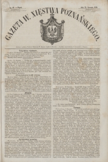 Gazeta W. Xięstwa Poznańskiego. 1856, nr 21 (25 stycznia)