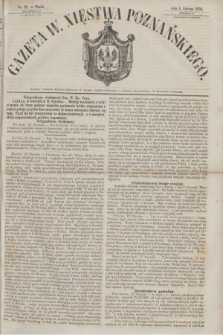 Gazeta W. Xięstwa Poznańskiego. 1856, nr 27 (1 lutego)