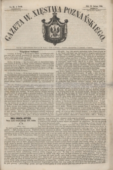 Gazeta W. Xięstwa Poznańskiego. 1856, nr 37 (13 lutego)
