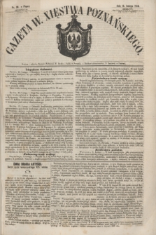 Gazeta W. Xięstwa Poznańskiego. 1856, nr 39 (15 lutego)