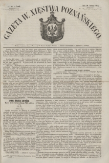 Gazeta W. Xięstwa Poznańskiego. 1856, nr 43 (20 lutego)