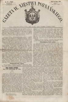 Gazeta W. Xięstwa Poznańskiego. 1856, nr 73 (28 marca)