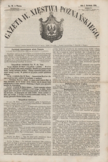 Gazeta W. Xięstwa Poznańskiego. 1856, nr 76 (1 kwietnia)