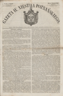 Gazeta W. Xięstwa Poznańskiego. 1856, nr 84 (10 kwietnia) + dod.