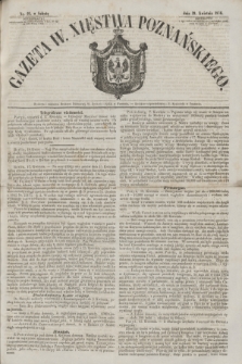 Gazeta W. Xięstwa Poznańskiego. 1856, nr 91 (19 kwietnia)
