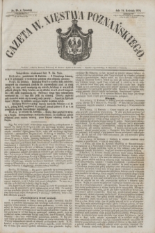Gazeta W. Xięstwa Poznańskiego. 1856, nr 95 (24 kwietnia)