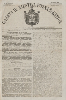 Gazeta W. Xięstwa Poznańskiego. 1856, nr 101 (1 maja)