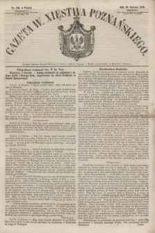 Gazeta W. Xięstwa Poznańskiego. 1856, nr 133 (10 czerwca)