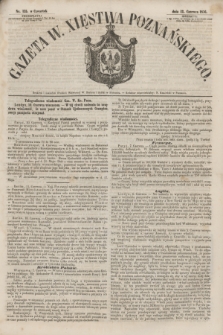 Gazeta W. Xięstwa Poznańskiego. 1856, nr 135 (12 czerwca)