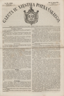 Gazeta W. Xięstwa Poznańskiego. 1856, nr 137 (14 czerwca)