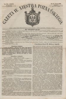 Gazeta W. Xięstwa Poznańskiego. 1856, nr 138 (15 czerwca) + dod.
