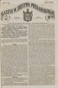 Gazeta W. Xięstwa Poznańskiego. 1856, nr 170 (23 lipca)