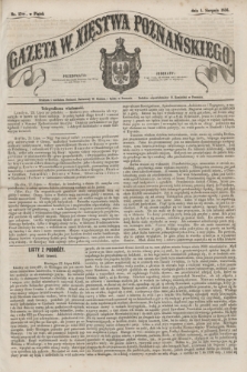 Gazeta W. Xięstwa Poznańskiego. 1856, nr 178 (1 sierpnia)