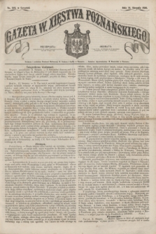 Gazeta W. Xięstwa Poznańskiego. 1856, nr 189 (14 sierpnia)