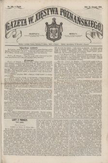 Gazeta W. Xięstwa Poznańskiego. 1856, nr 196 (22 sierpnia)