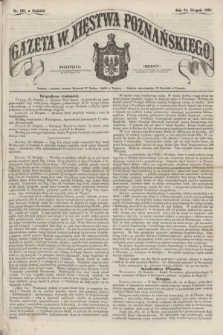 Gazeta W. Xięstwa Poznańskiego. 1856, nr 198 (24 sierpnia)