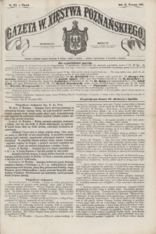 Gazeta W. Xięstwa Poznańskiego. 1856, nr 217 (16 września)