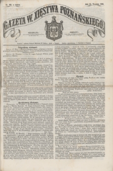 Gazeta W. Xięstwa Poznańskiego. 1856, nr 221 (20 września)