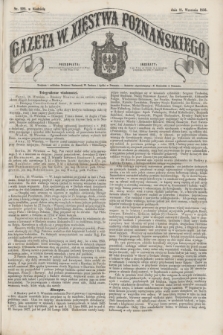 Gazeta W. Xięstwa Poznańskiego. 1856, nr 222 (21 września) + dod.